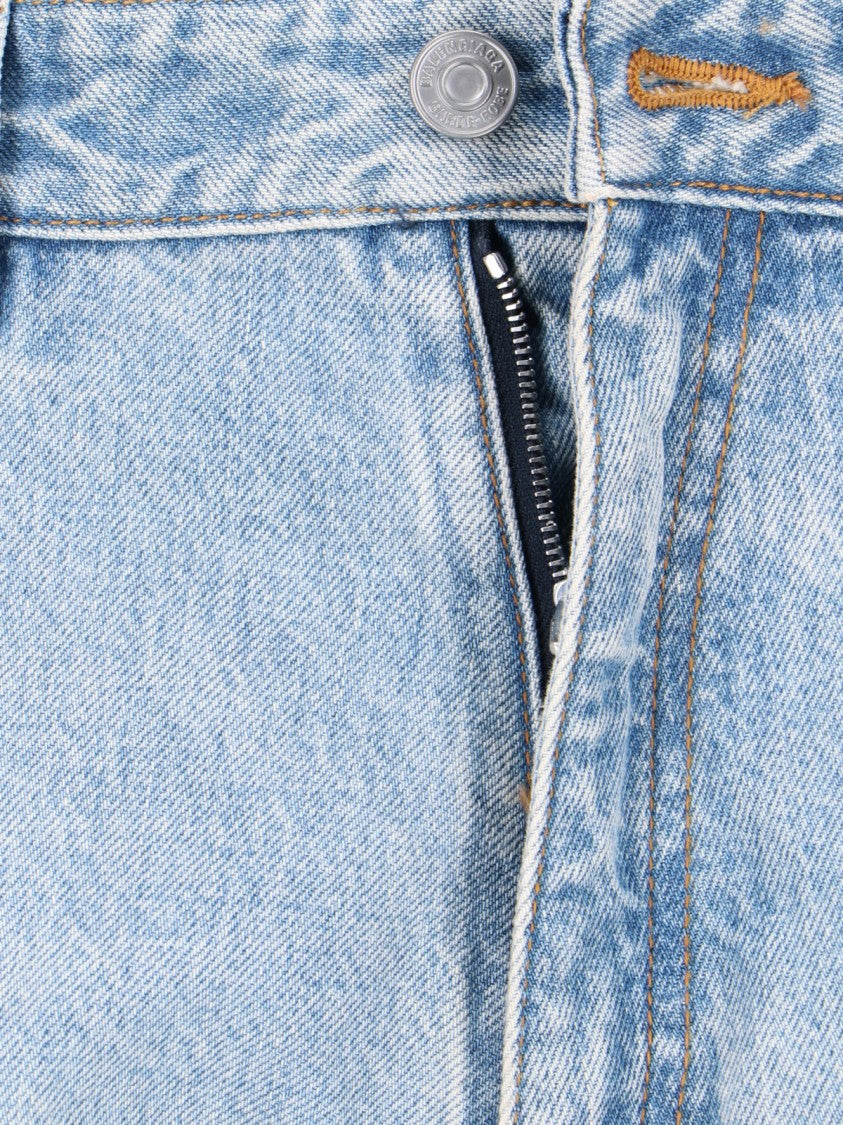 Balenciaga Flared Jeans – Light Blue