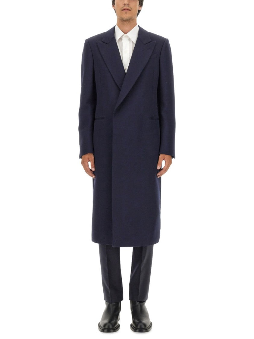 Alexander Mcqueen Double-Breasted Coat