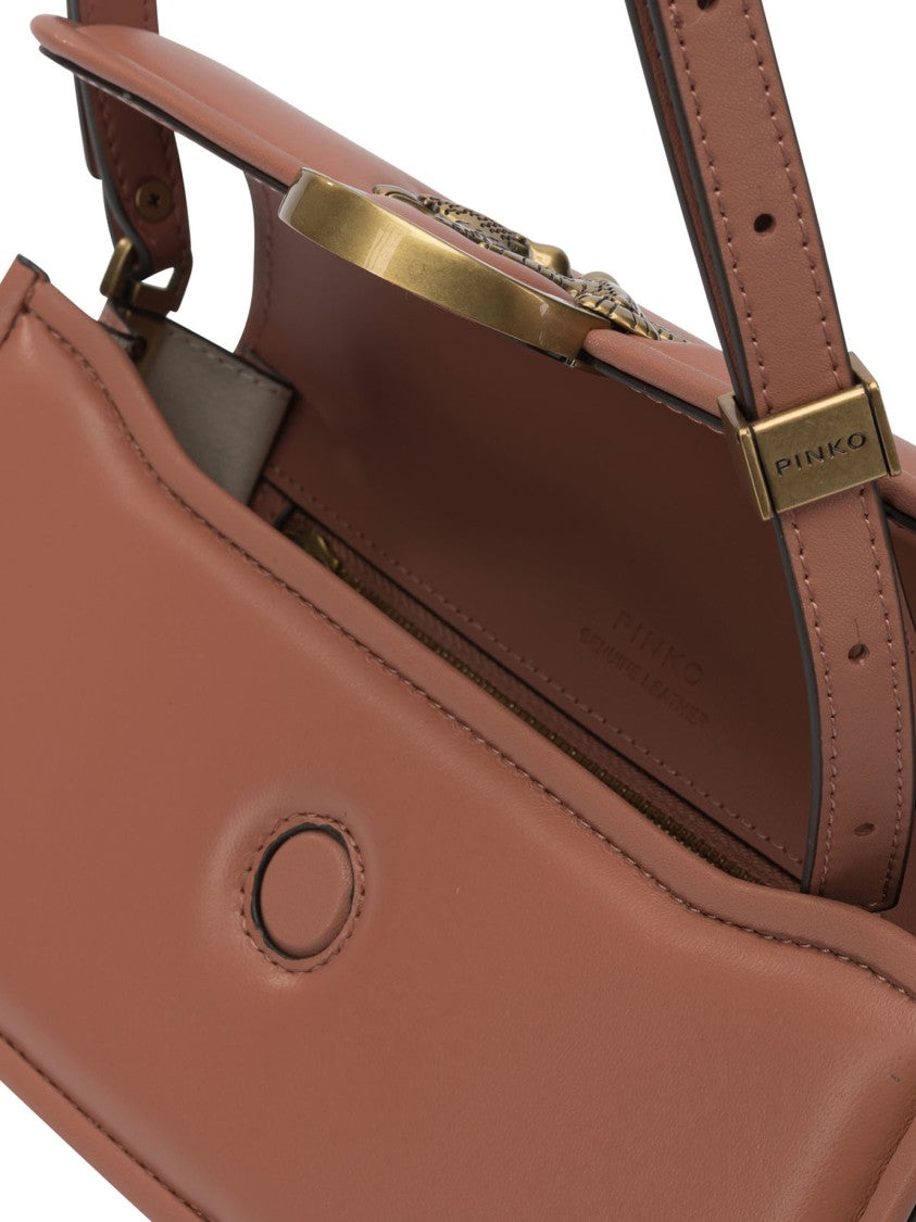 Pinko Leather Crossbody Bag