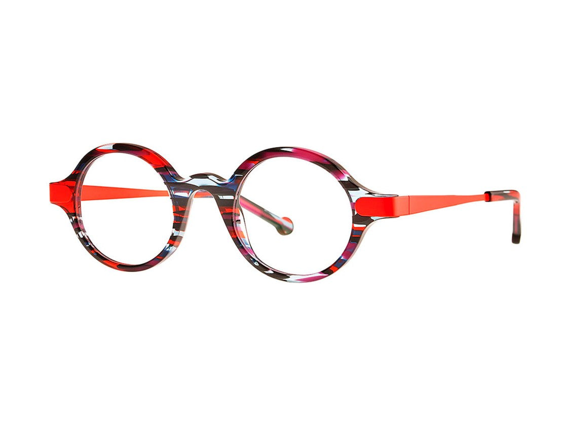 Theo Multicolor Duet Round Sunglasses
