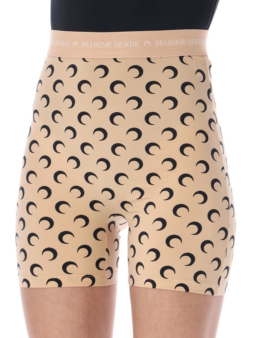 Marine Serre Recycled Moon Shorts