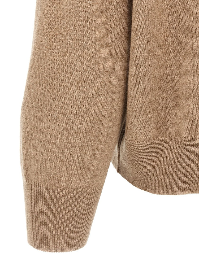 Brunello Cucinelli Monile Crop Sweater