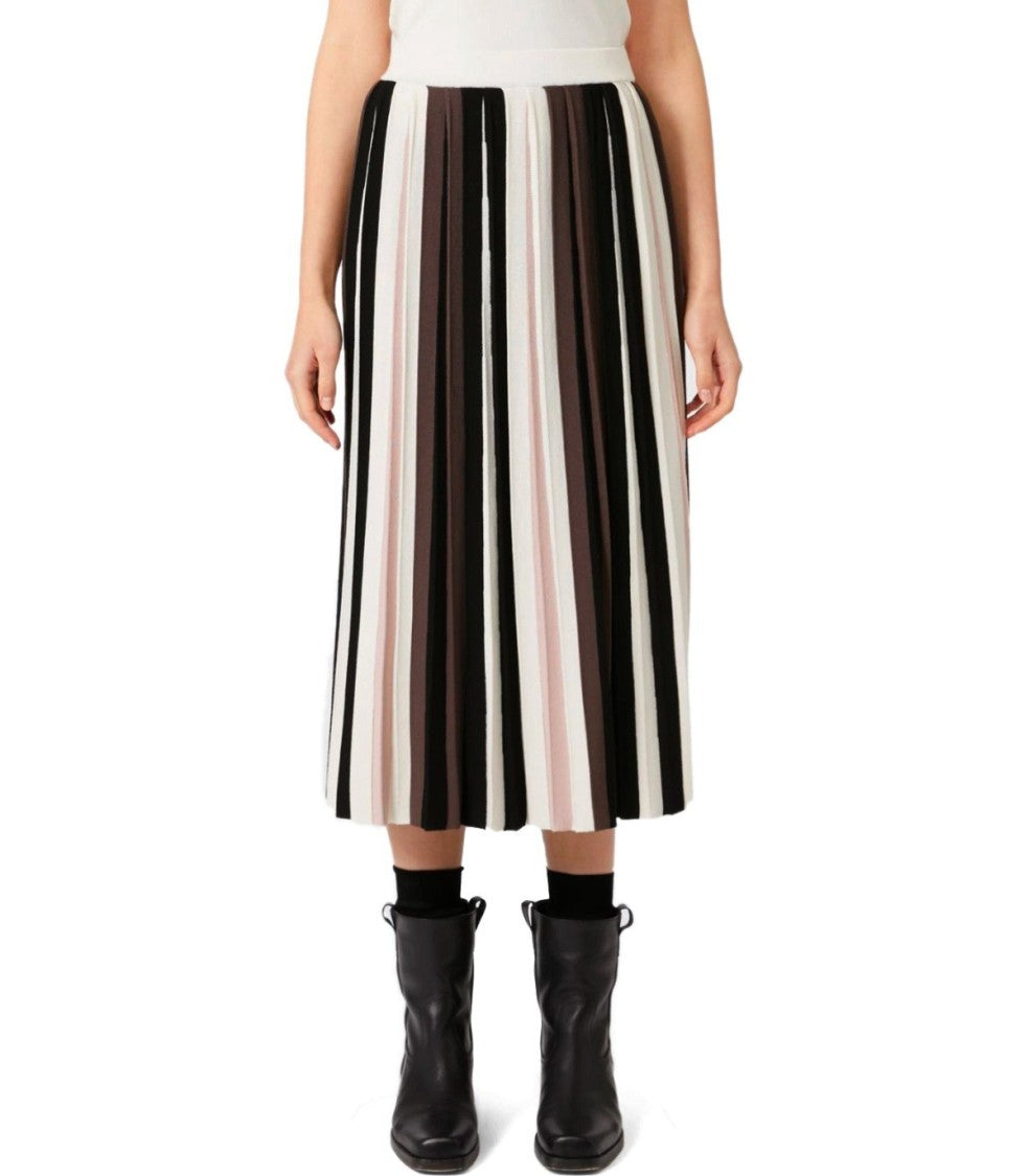 Max Mara Pleiadi Multicolored Knitted Skirt
