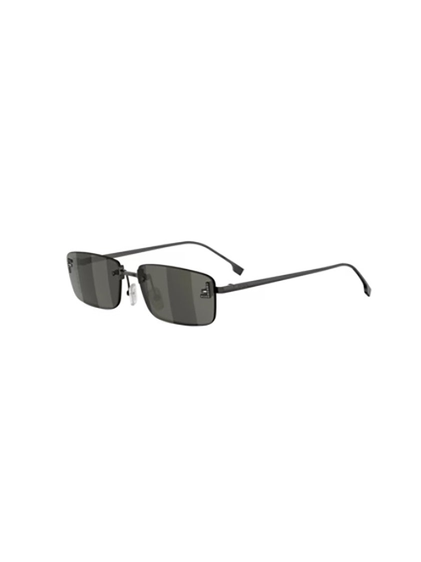 Fendi Fe4172us Rectangular Rimless Adjustable Sunglasses