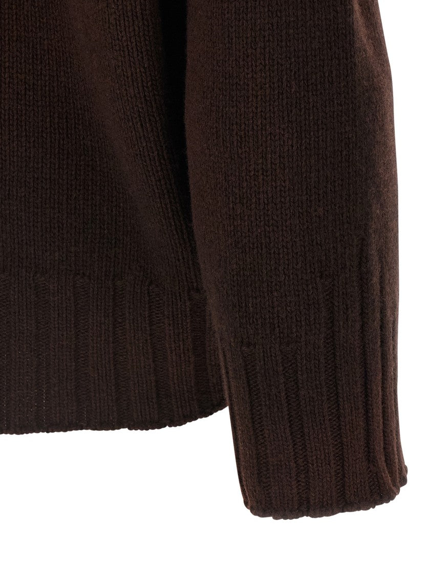 The Attico Logo Embroidery Sweater