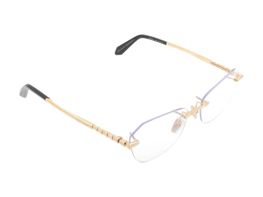 Bulgari Bv50070u Rectangular Gradient Frame Glasses