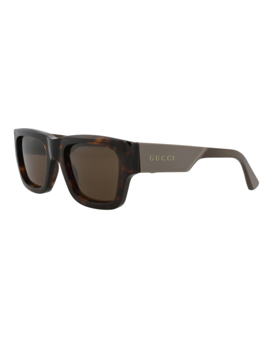 Gucci Square-Frame Recycled Acetate Sunglasses
