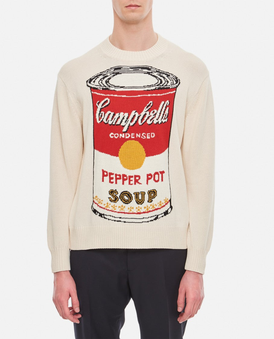 Junya Watanabe Crewneck Printed Sweatshirt