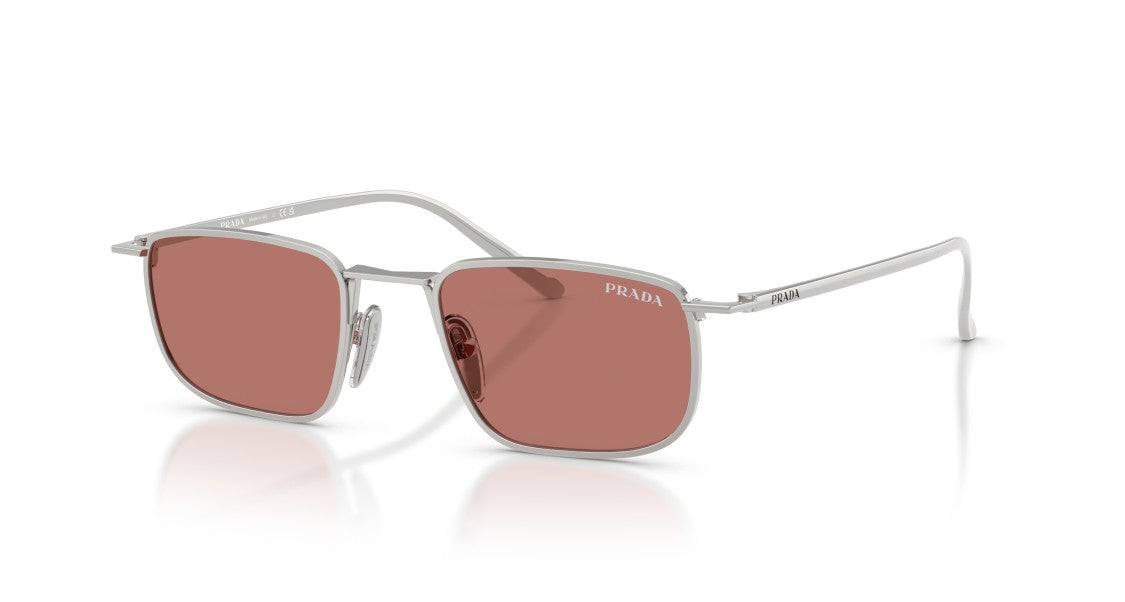 Prada 0Pr D52s Square Rose-Tinted Sunglasses