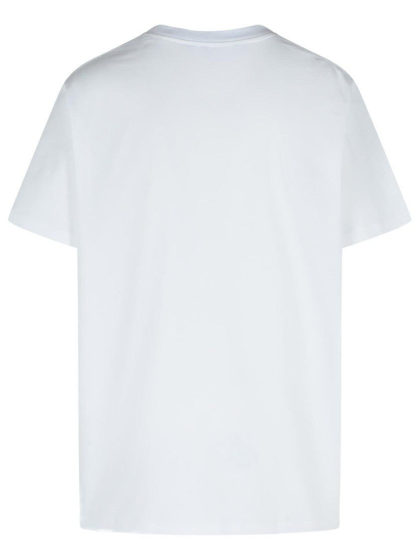 Balmain White Crew Neck T-Shirt