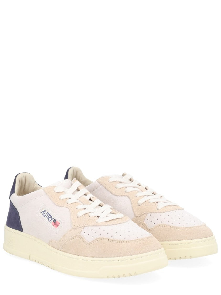 Autry Medalist Low Retro Suede Panels Sneakers