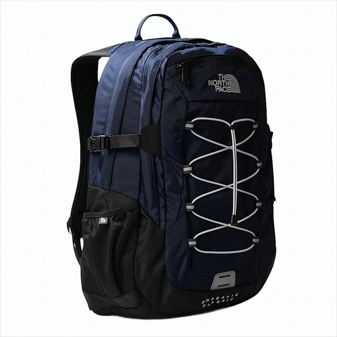 The North Face Spacious Navy And Grey Backpack