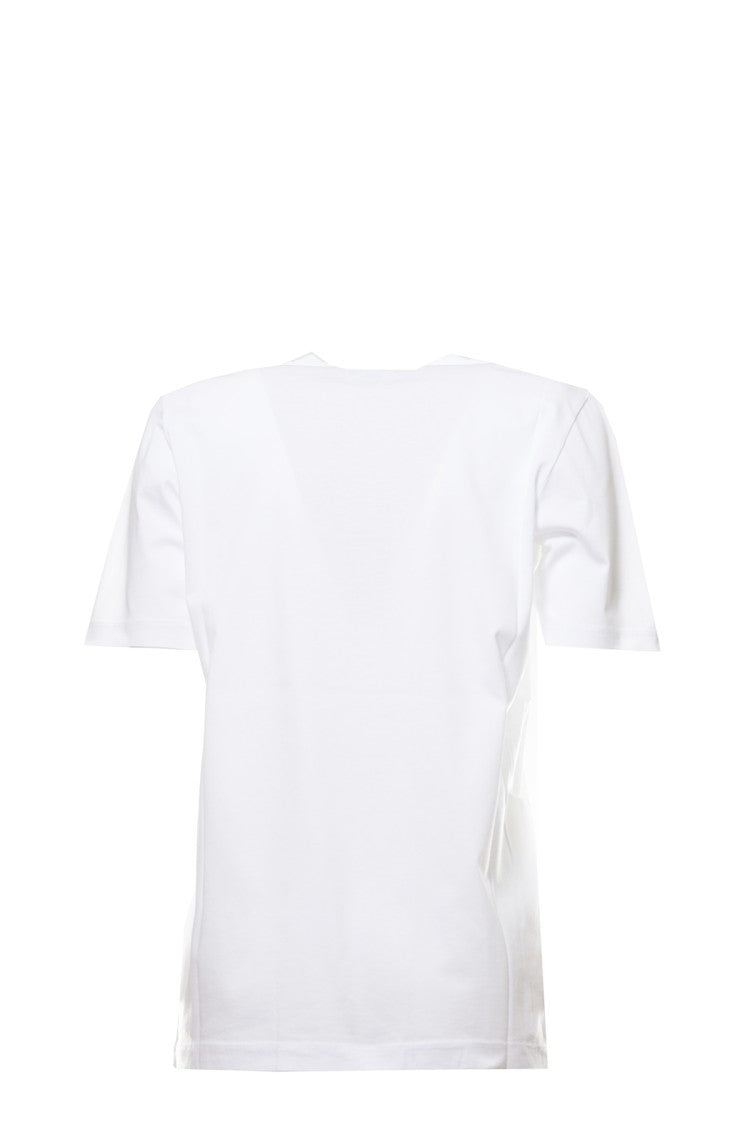 Dsquared2 White Cotton Icon T-Shirt With Print