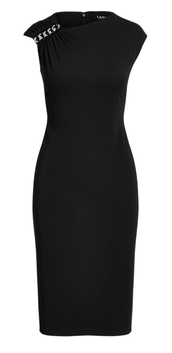 Lauren Ralph Lauren Fitted Black Dress