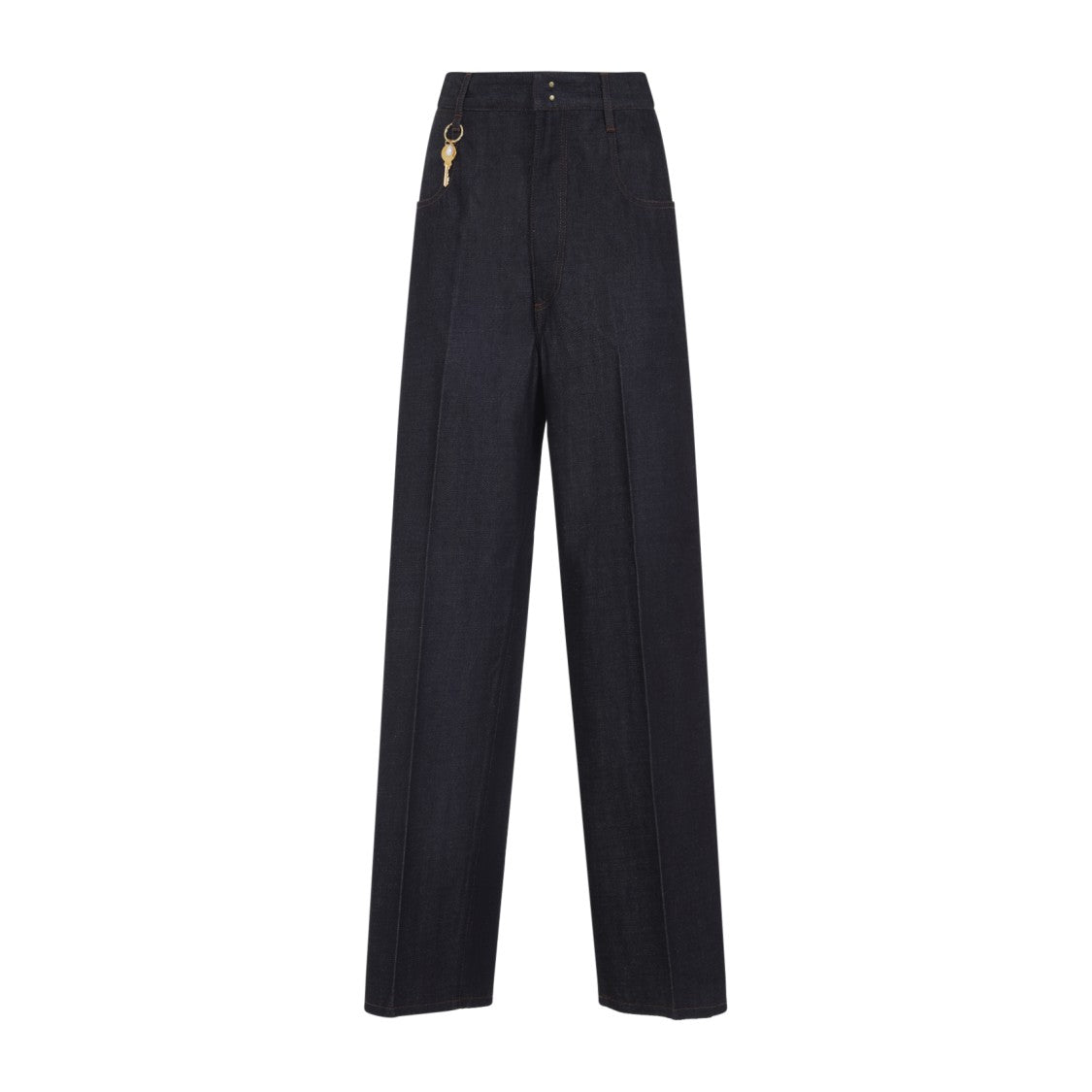 Carven High-Waisted Wide-Leg Carven Jeans