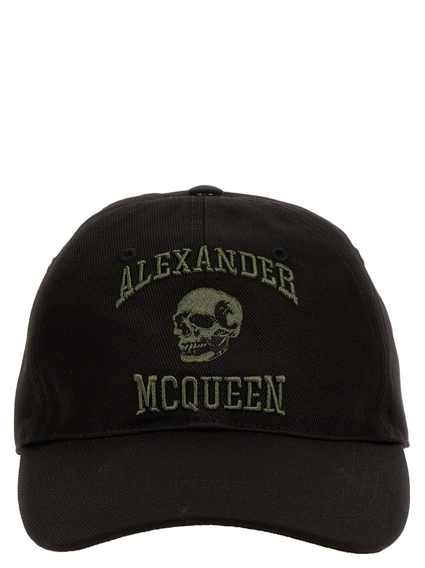 Alexander Mcqueen 'Varsity Skull' Cap