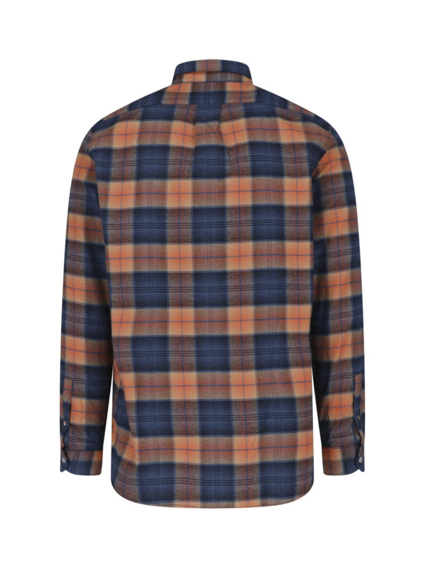 Paul Smith Multicolor Plaid Cuffed Button-Down Shirt