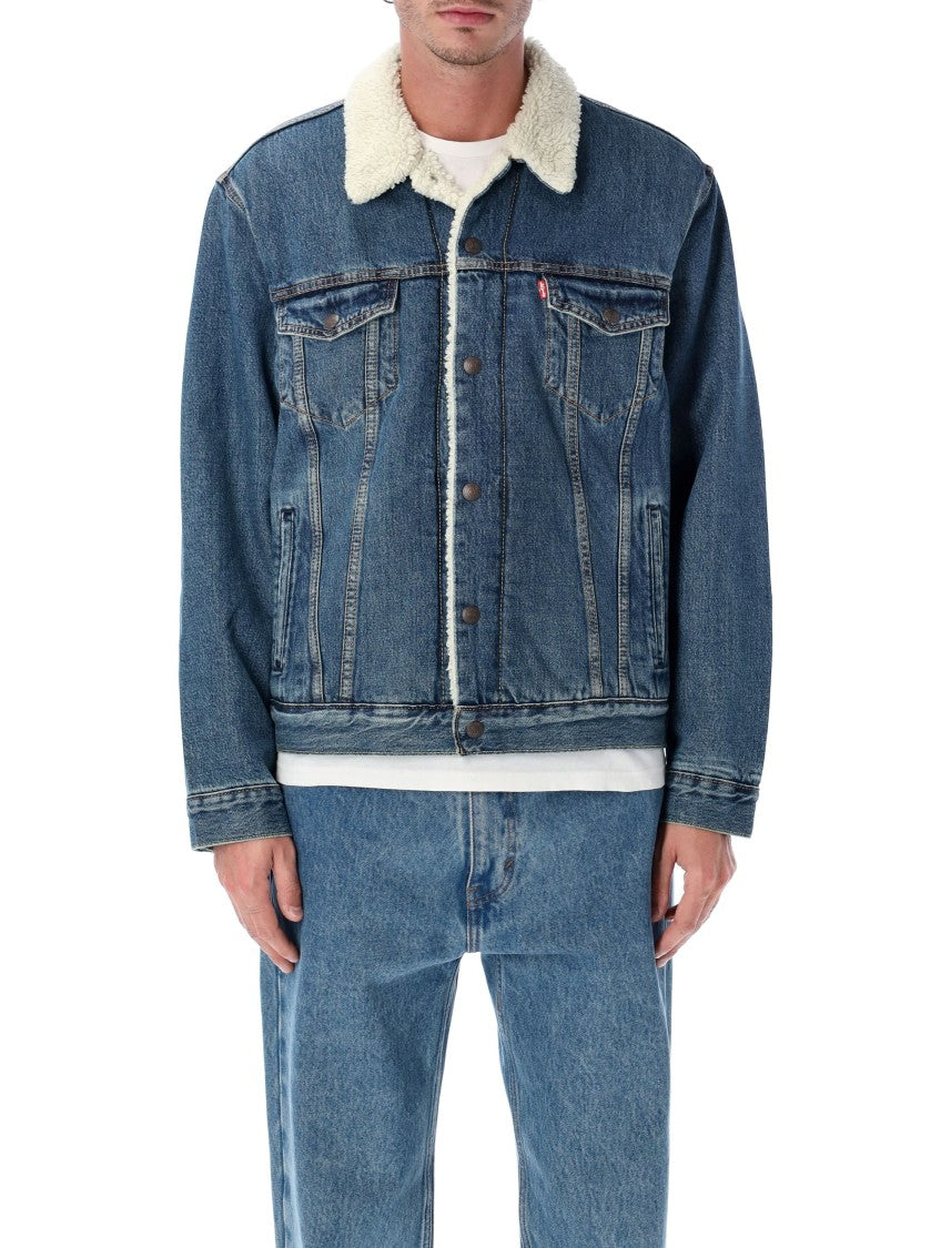 Levi's Denim Type Iii Sherpa Trucker Jacket