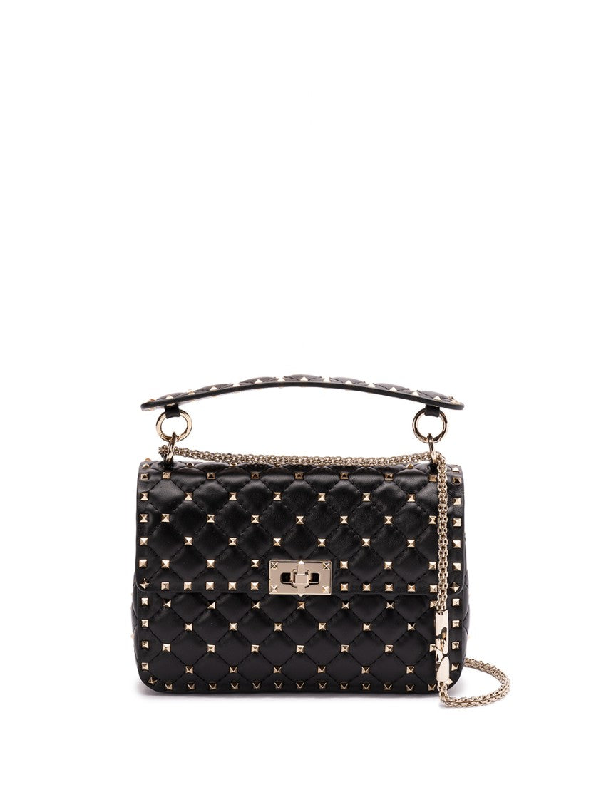 Valentino Garavani `Rockstud Spike` Medium Shoulder Bag