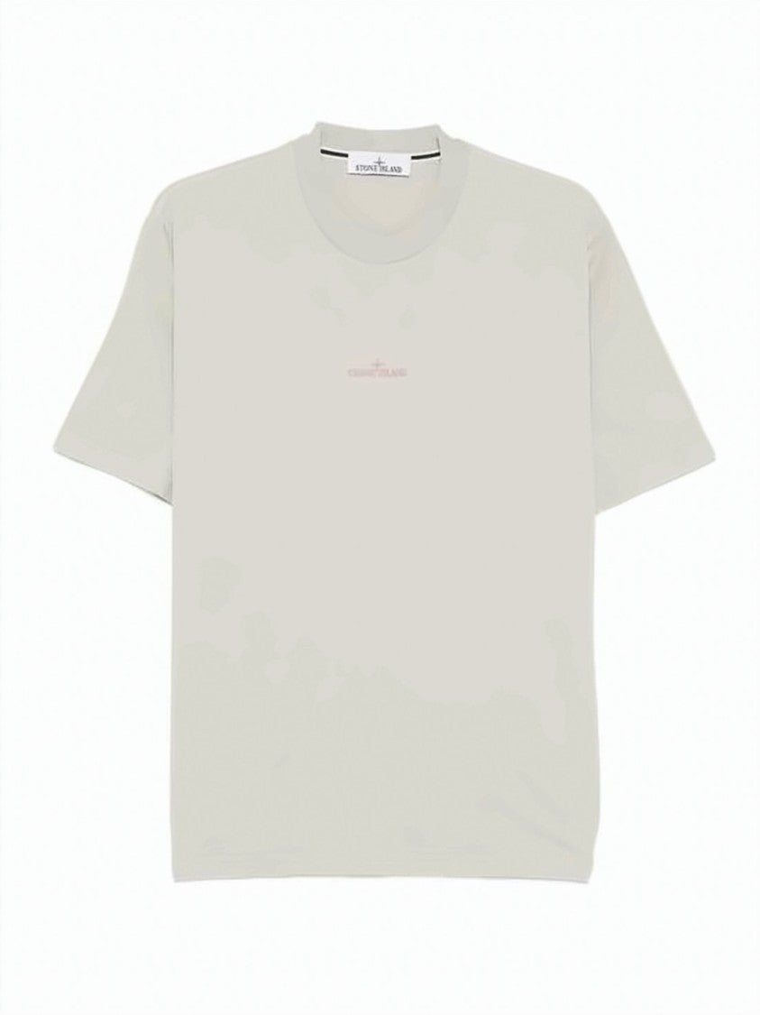 Stone Island Relaxed-Fit Cotton T-Shirt With Monochrome Graphic