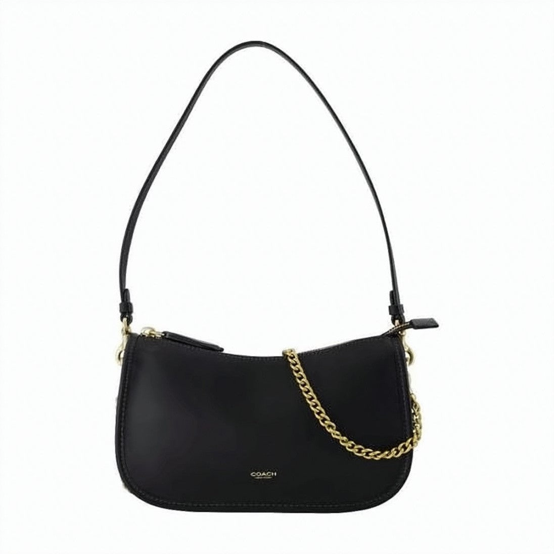 Coach Waverly Chain Shoulder Bag With Gold-Tone Accents