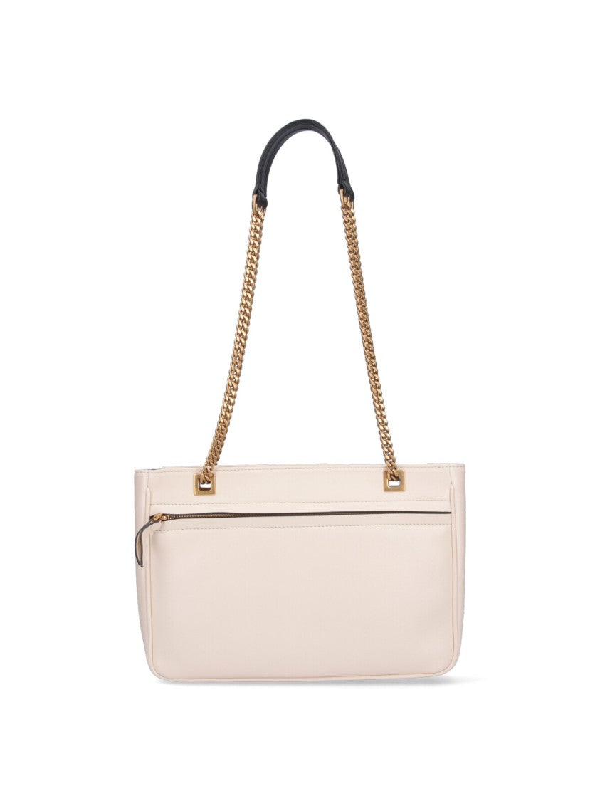 Valentino Garavani "Viva Superstar" Small Tote Bag – White