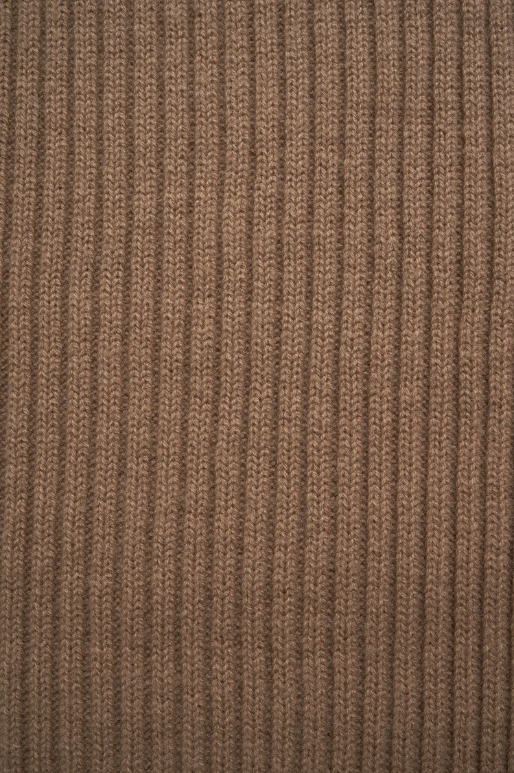 Kangra Ribbed Knit Scarf In Italian Wool