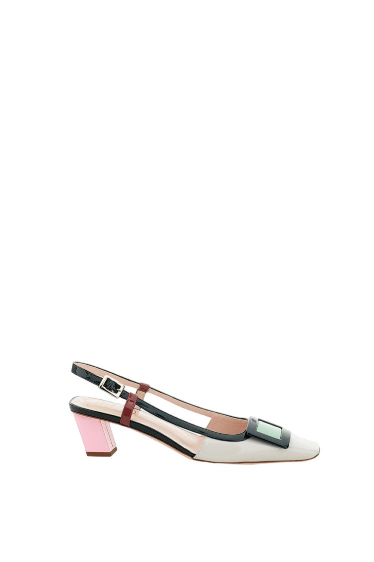 Roger Vivier Multicolor Slingback Pumps
