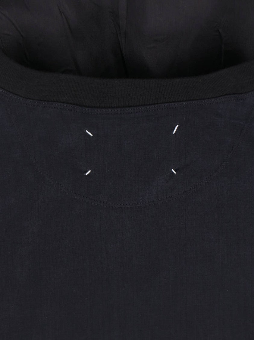 Maison Margiela Sleek Black Dress With Timeless Silhouette
