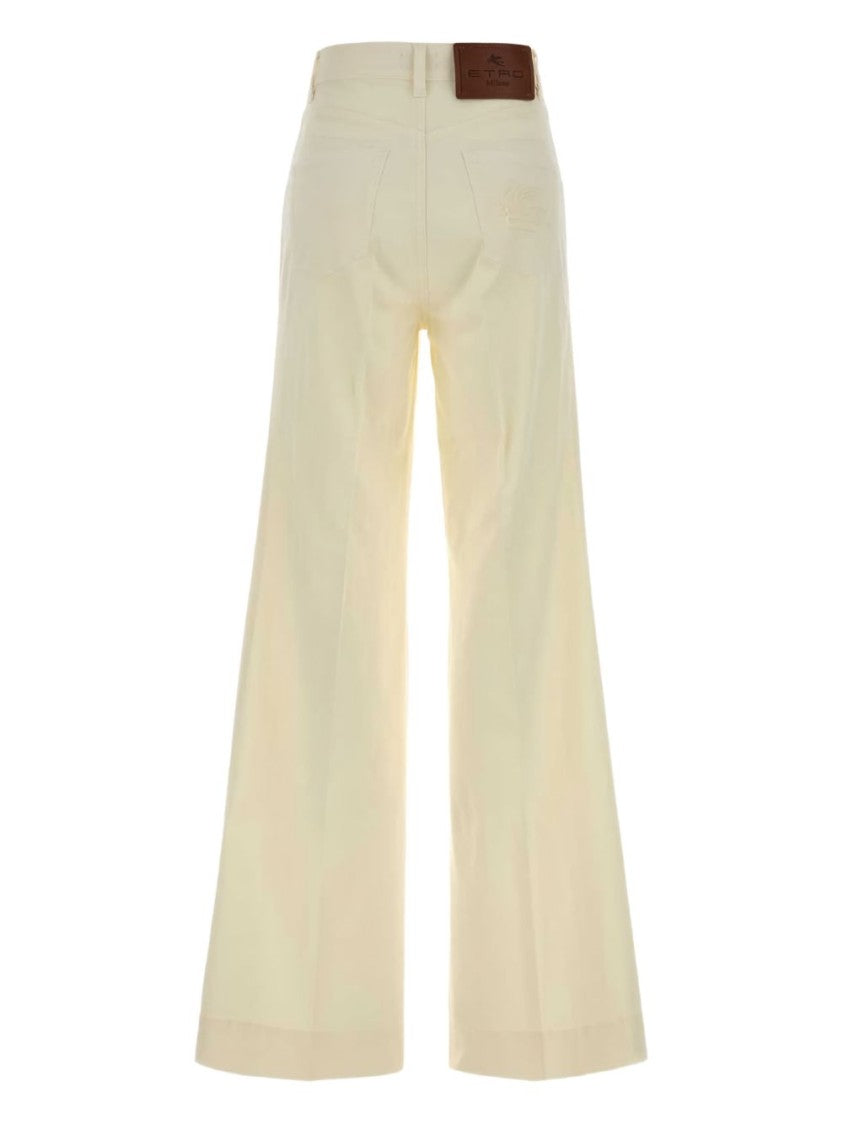 Etro High-Rise Flared Jeans With Five-Pocket Design
