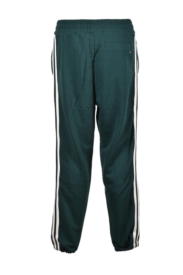 Tommy Hilfiger Relaxed-Fit Cotton Sweatpants With Side Stripes