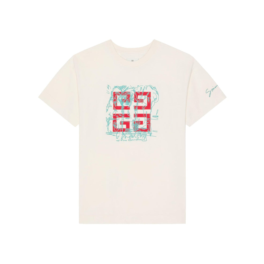 Givenchy Graphic Print Regular Fit Givenchy T-Shirt