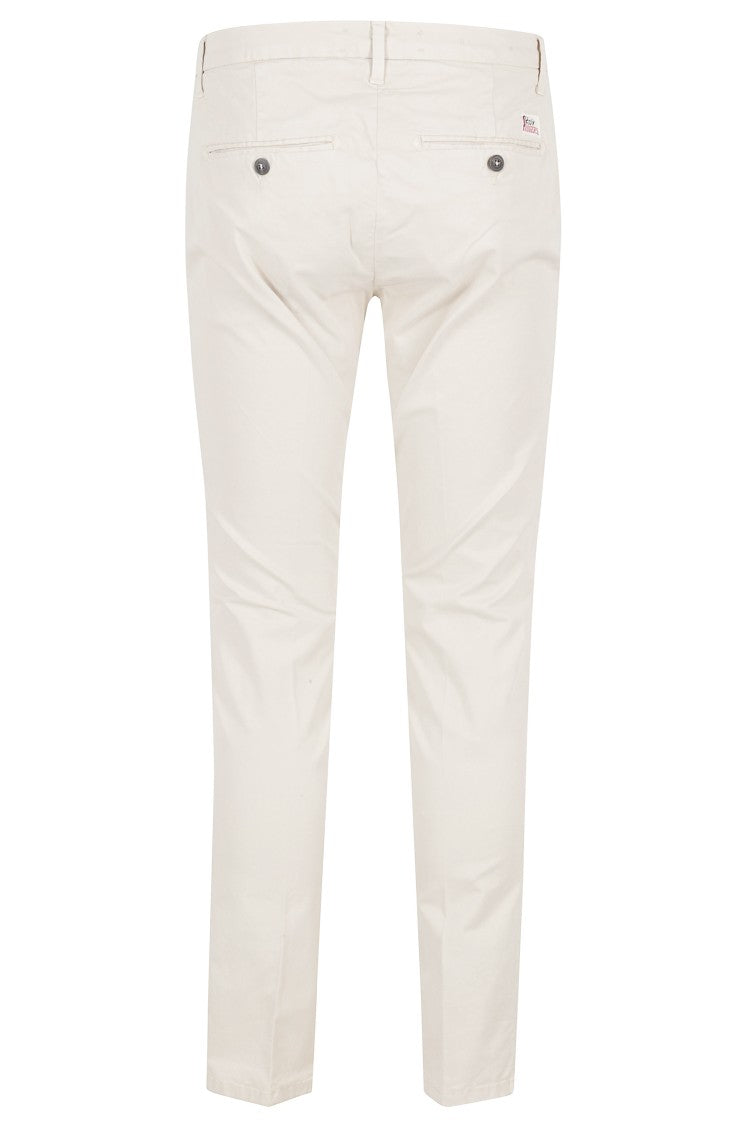 Roy Roger's Mastic New Lola Side American Buttoned Cotton-Blend Trousers