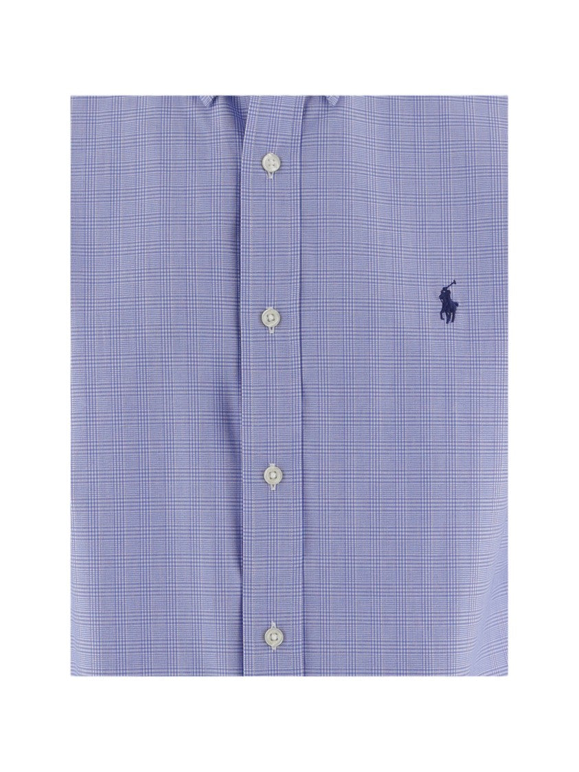 Polo Ralph Lauren Checkered Tailored Long-Sleeve Casual Shirt