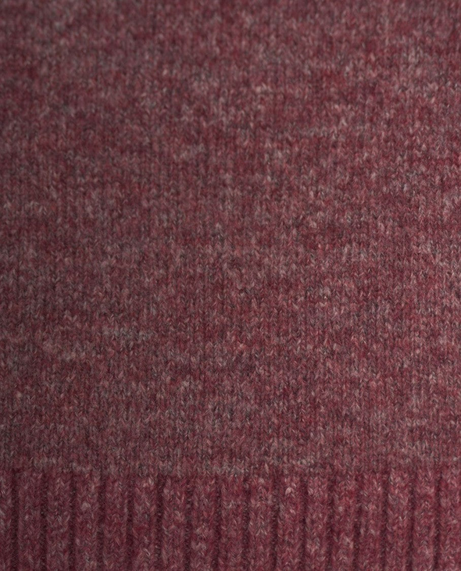 Kangra Mélange Knit Sweater With Round Neckline