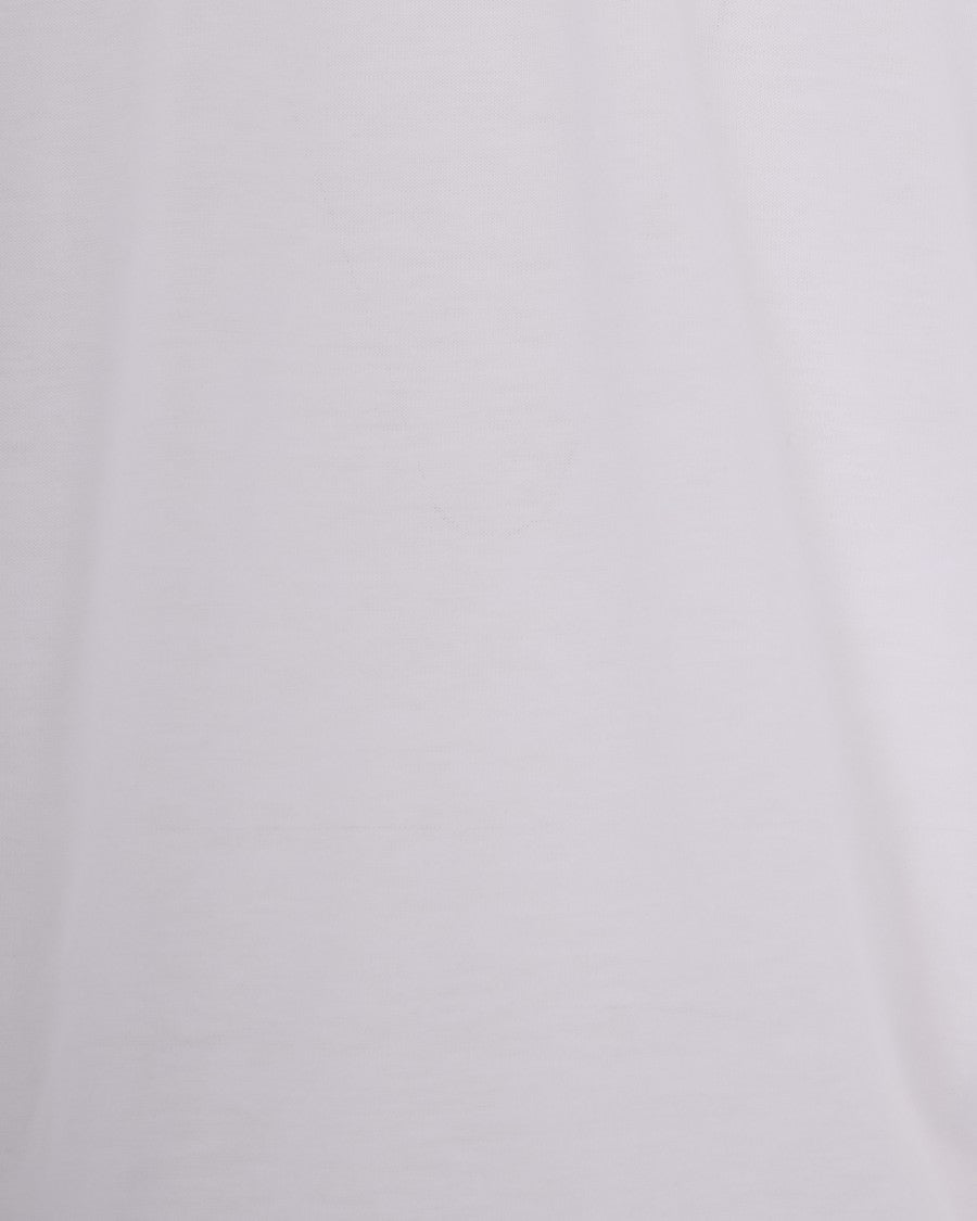 Herno White Jersey Polo