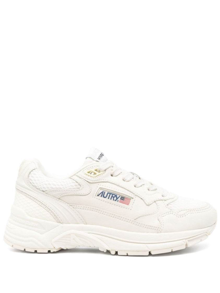 Autry Rubber Sole Sneakers With Appliqué Logo