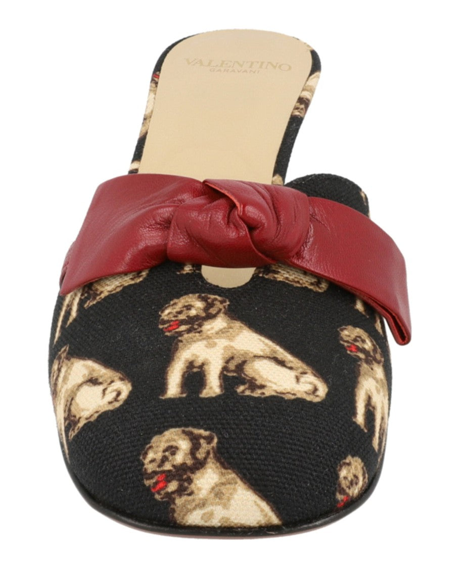Valentino Knotty 60 Printed Mules