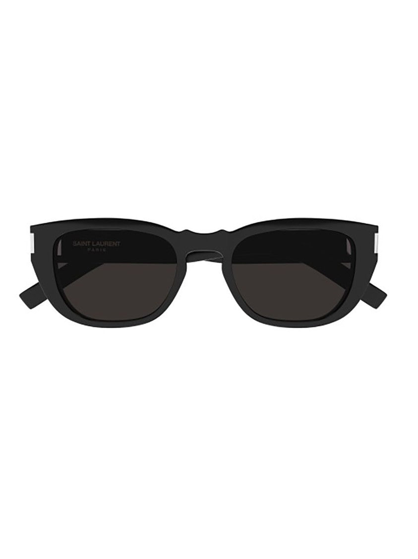 Saint Laurent Sl 601 Sunglasses With Angular Silhouette And Glossy Finish