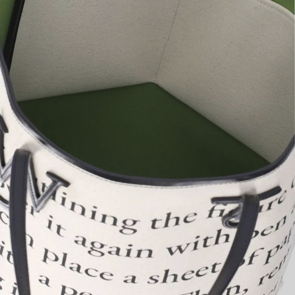 J. W. Anderson Cotton Blend Anchor Shopping Bag