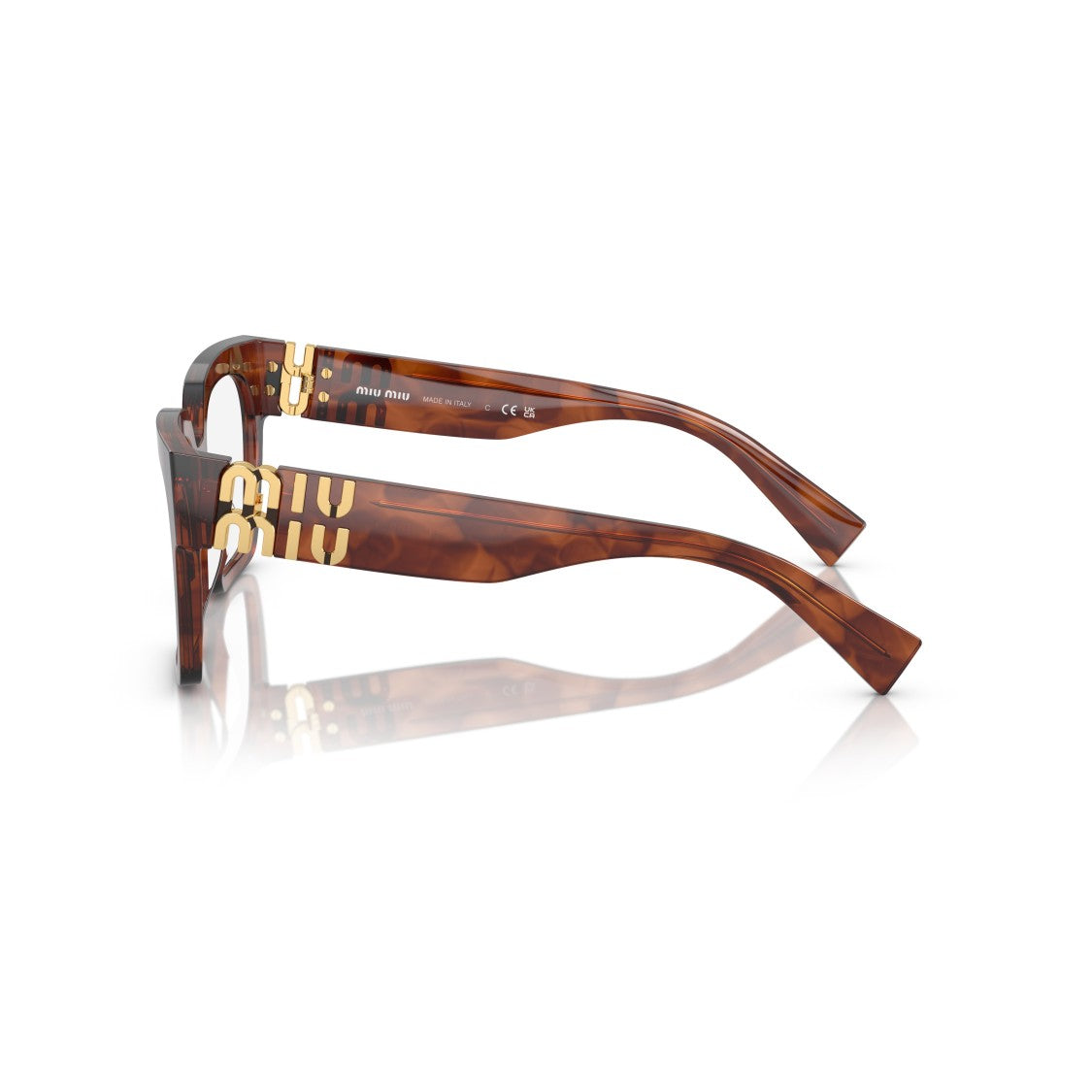 Miu Miu 0Mu 04Uv Oversized Square Acetate Sunglasses