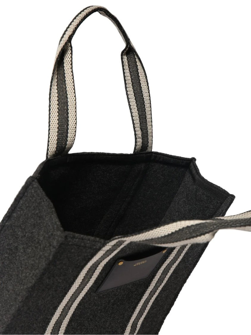 Isabel Marant Aruba Puebla Logo Patch Tote Bag