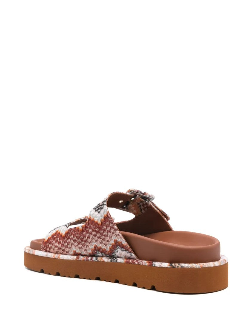 Missoni Missoni Open-Toe Sandal With Minimalist Straps