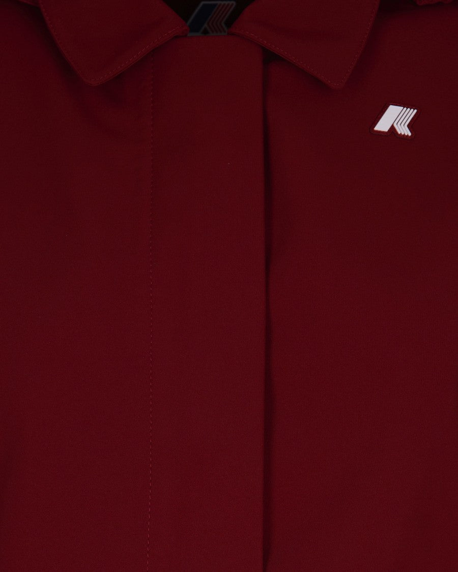 K-Way Mathy Bonded Red Syrah/Blue Depth Jacket