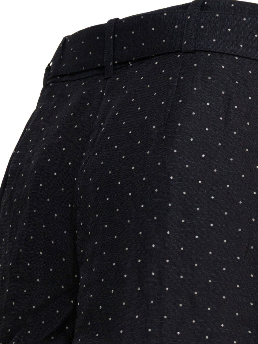 Zimmermann Fluid Wide-Cut Black Pants