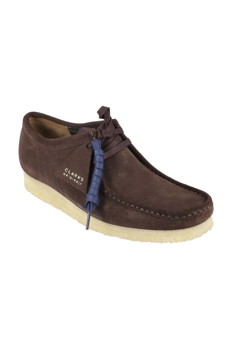 Clarks Brown Suede Wallabee Moccasin