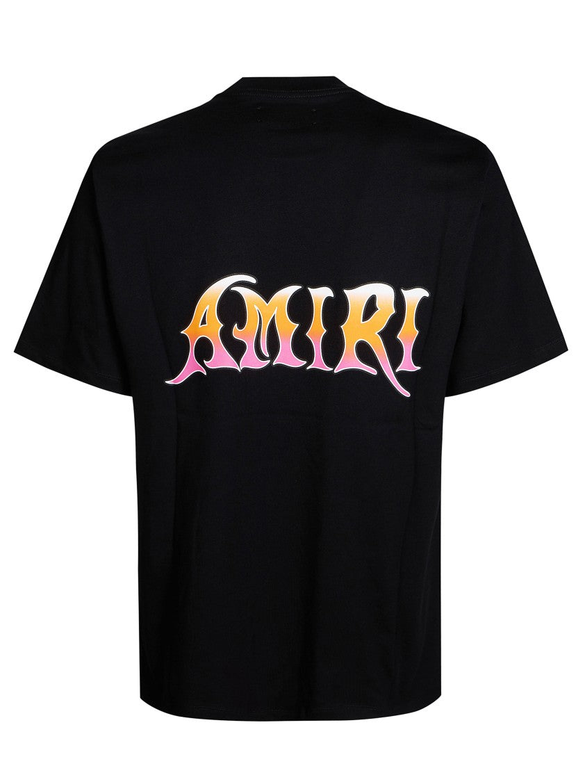 Amiri T-Shirt Logo Gradient Logo T-Shirt