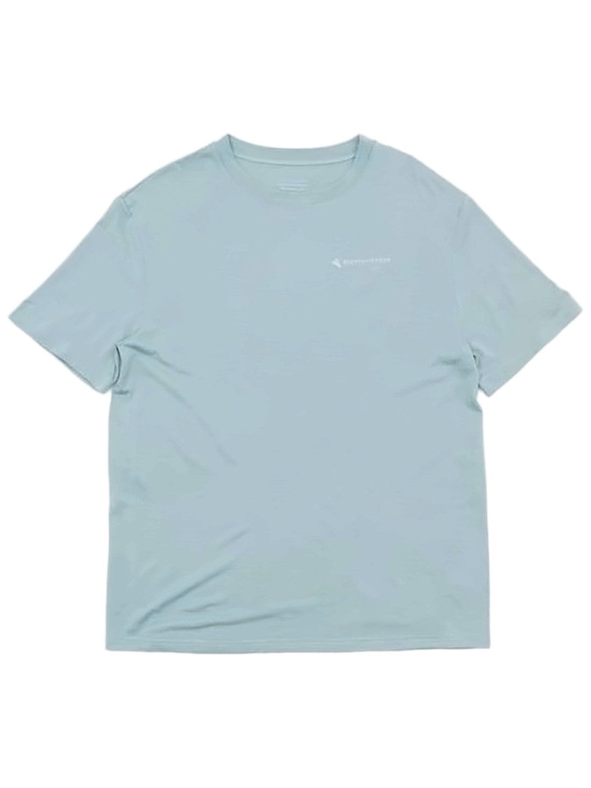 Klattermusen Blue Loose-Fitting T-Shirt With Subtle Logo