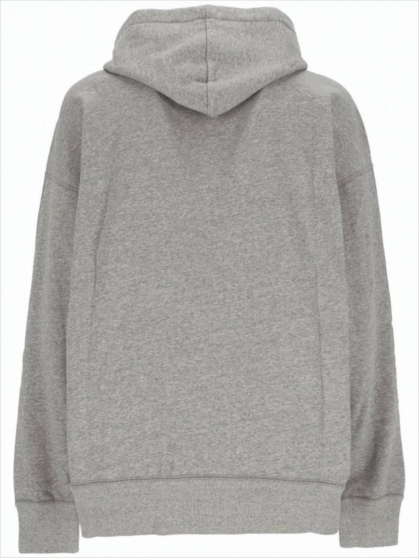 Isabel Marant Relaxed-Fit Hoodie With Iconic Graphic Logo