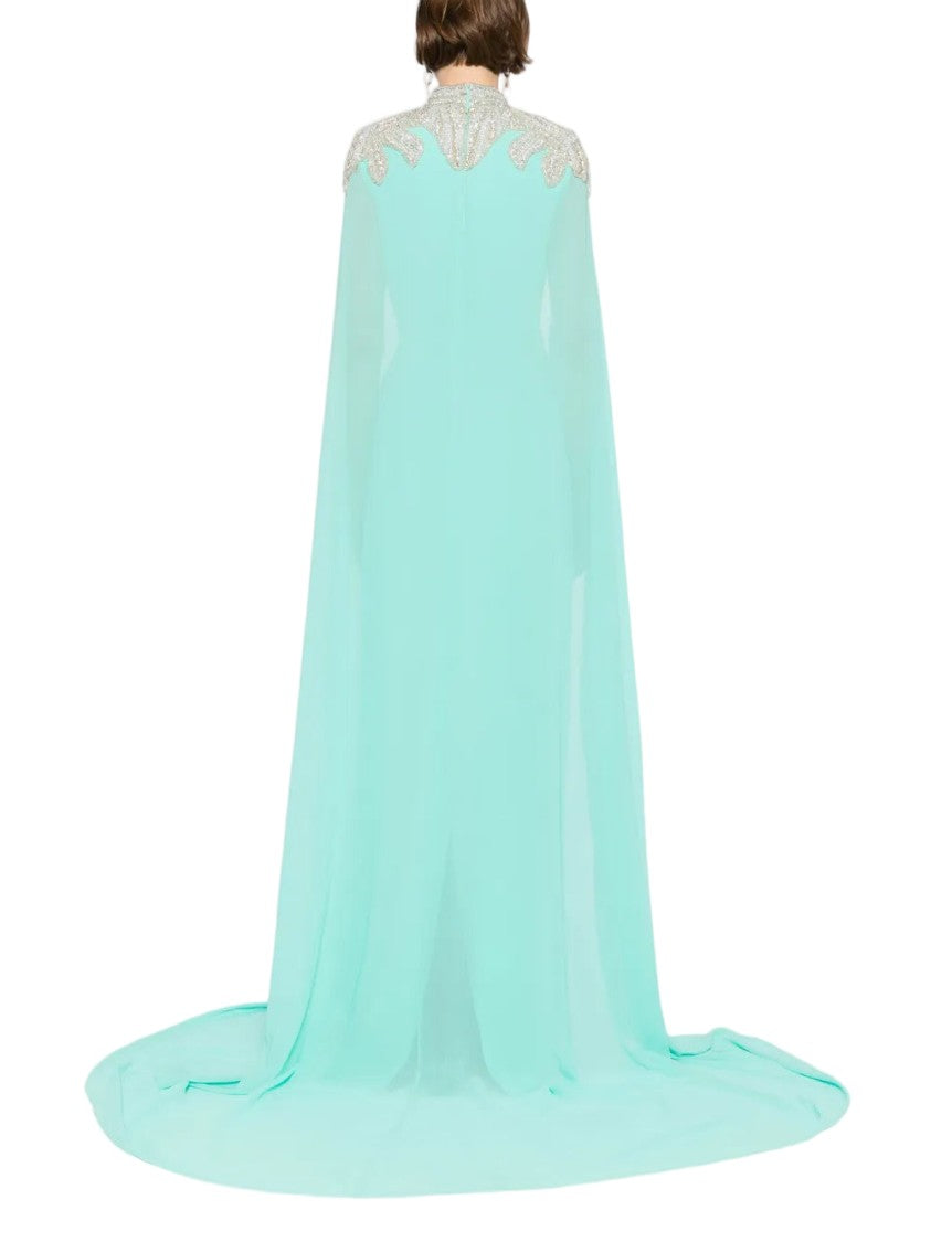 Saiid Kobeisy Embellished Crepe Kaftan